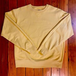 Uniqlo Yellow Crewneck Sweatshirt